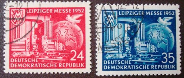 246 - Alemanha Oriental Pomba série de 1952