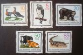 639 - Alemanha Oriental animais diversos série completa nova